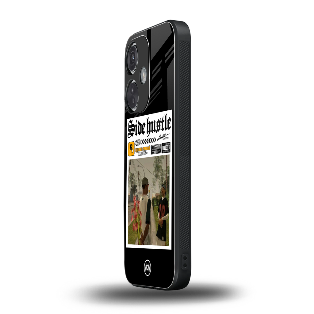 side hustle back phone cover | glass case for oneplus nord ce 3