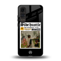 side hustle back phone cover | glass case for oneplus nord ce 4 lite