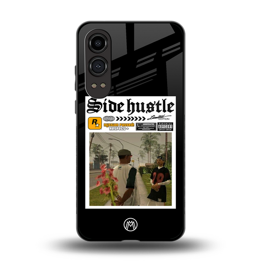 side hustle back phone cover | glass case for oneplus nord ce 4 lite