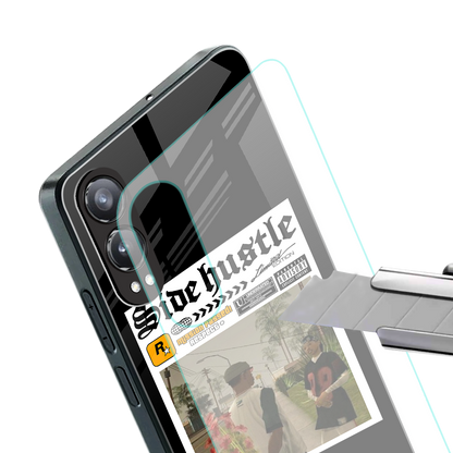 side hustle back phone cover | glass case for oneplus nord ce 4 lite
