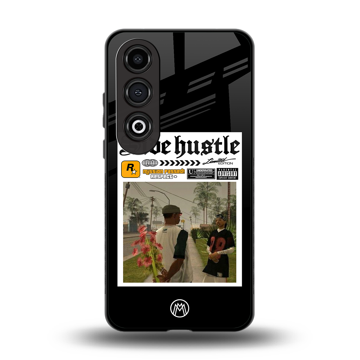 side hustle back phone cover | glass case for oneplus nord ce 4