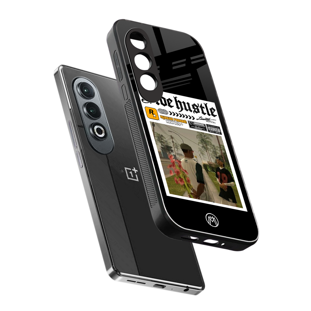 side hustle back phone cover | glass case for oneplus nord ce 4