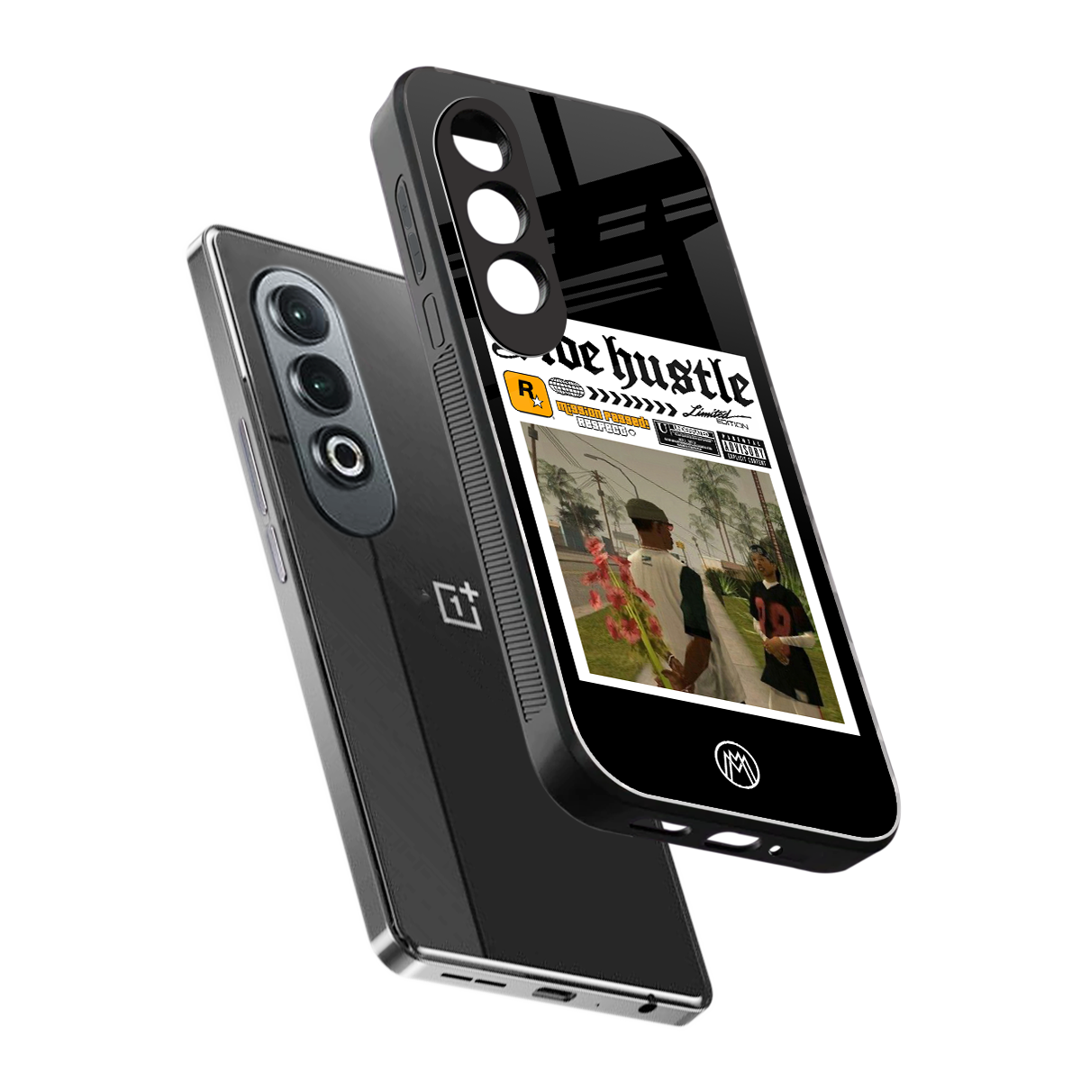 side hustle back phone cover | glass case for oneplus nord ce 4