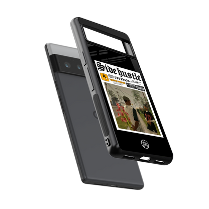 side hustle back phone cover | glass case for google pixel 6 pro