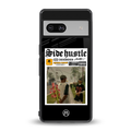 side hustle back phone cover | glass case for Google Pixel 7