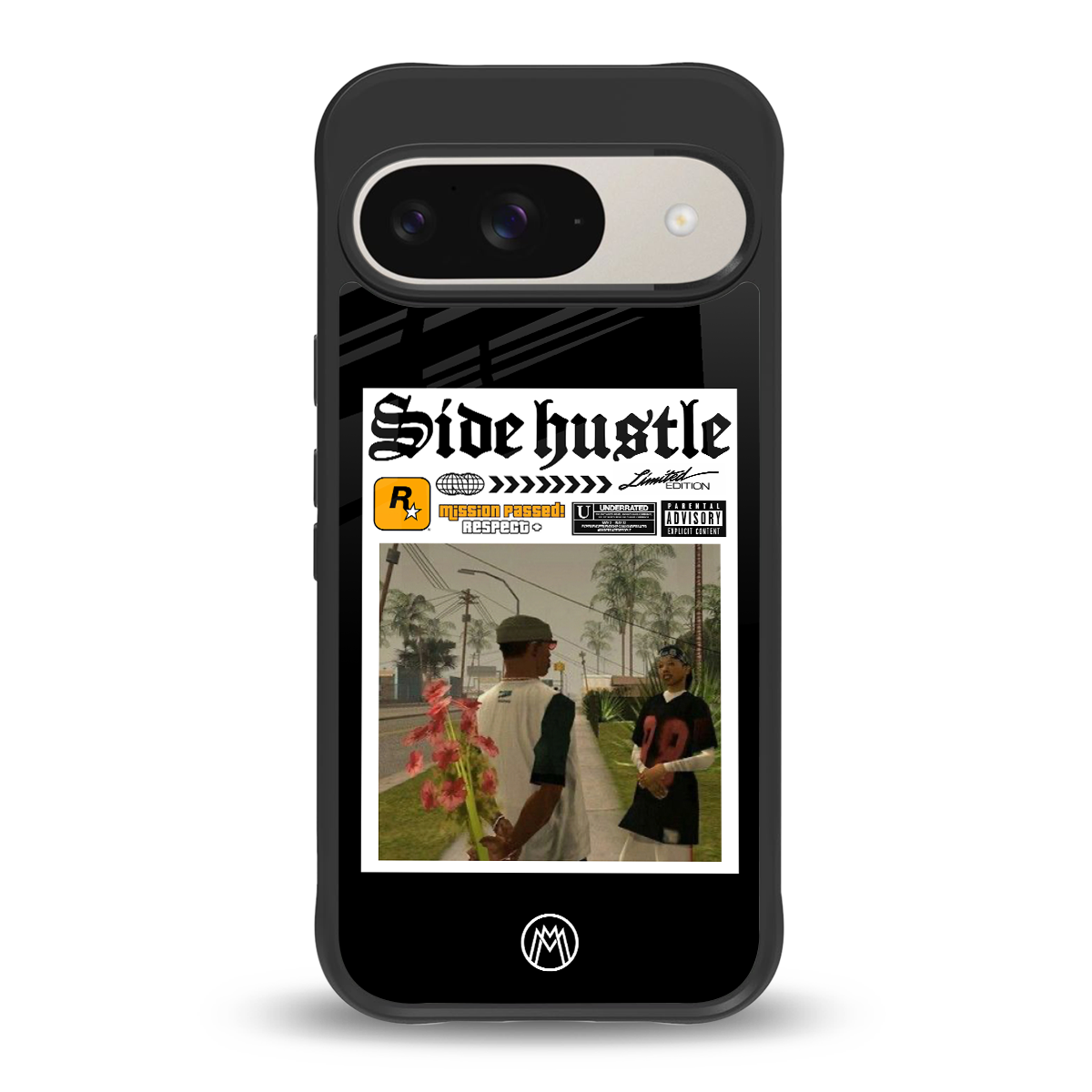 side hustle back phone cover | glass case for google pixel 9