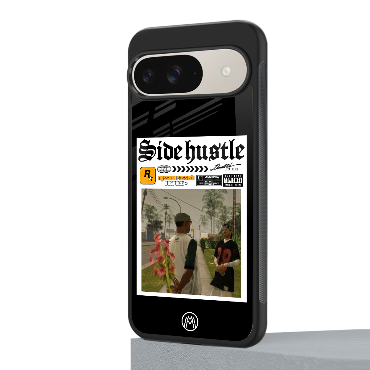 side hustle back phone cover | glass case for google pixel 9