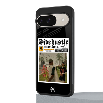 side hustle back phone cover | glass case for google pixel 9