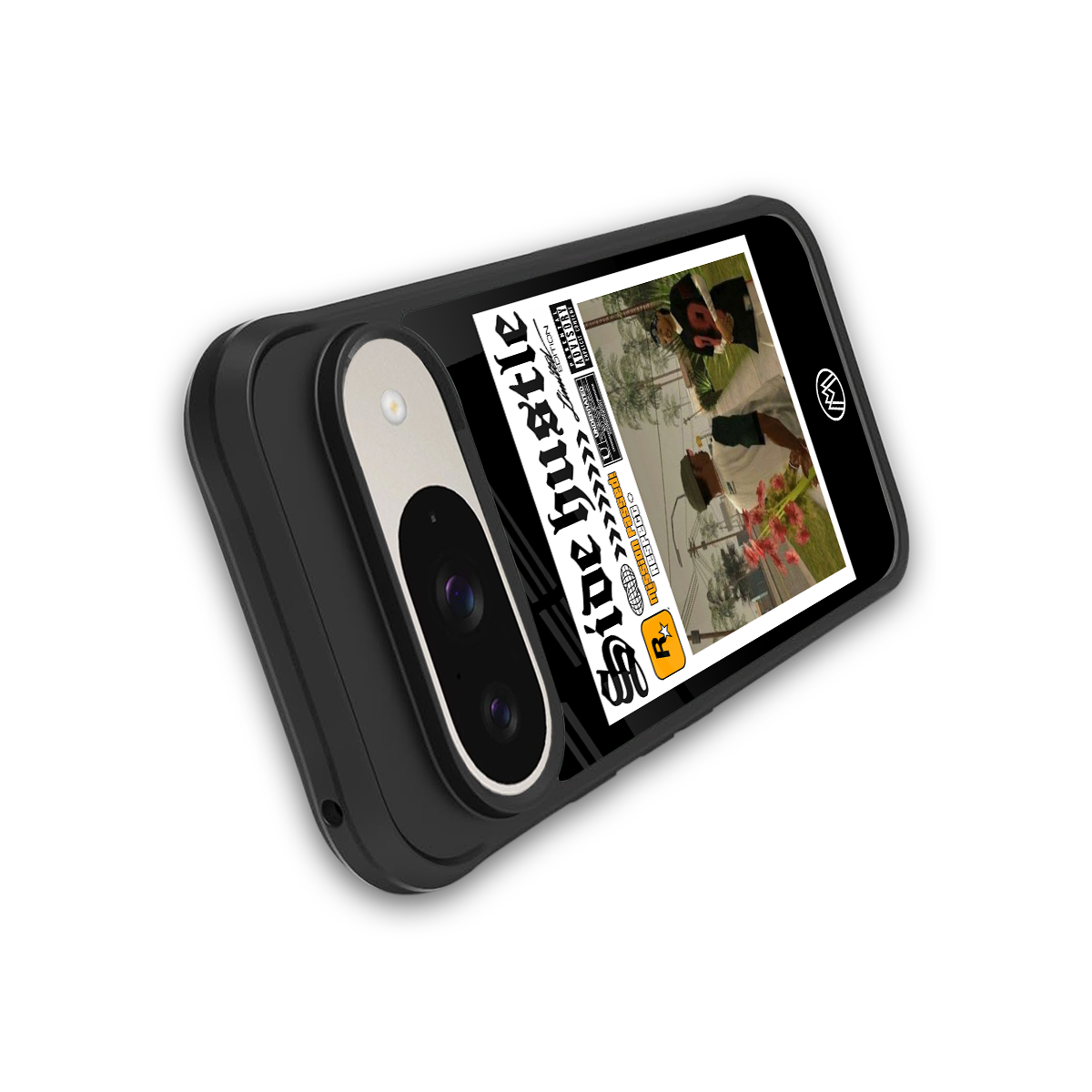 side hustle back phone cover | glass case for google pixel 9