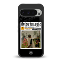 side hustle back phone cover | glass case for google pixel 9 pro