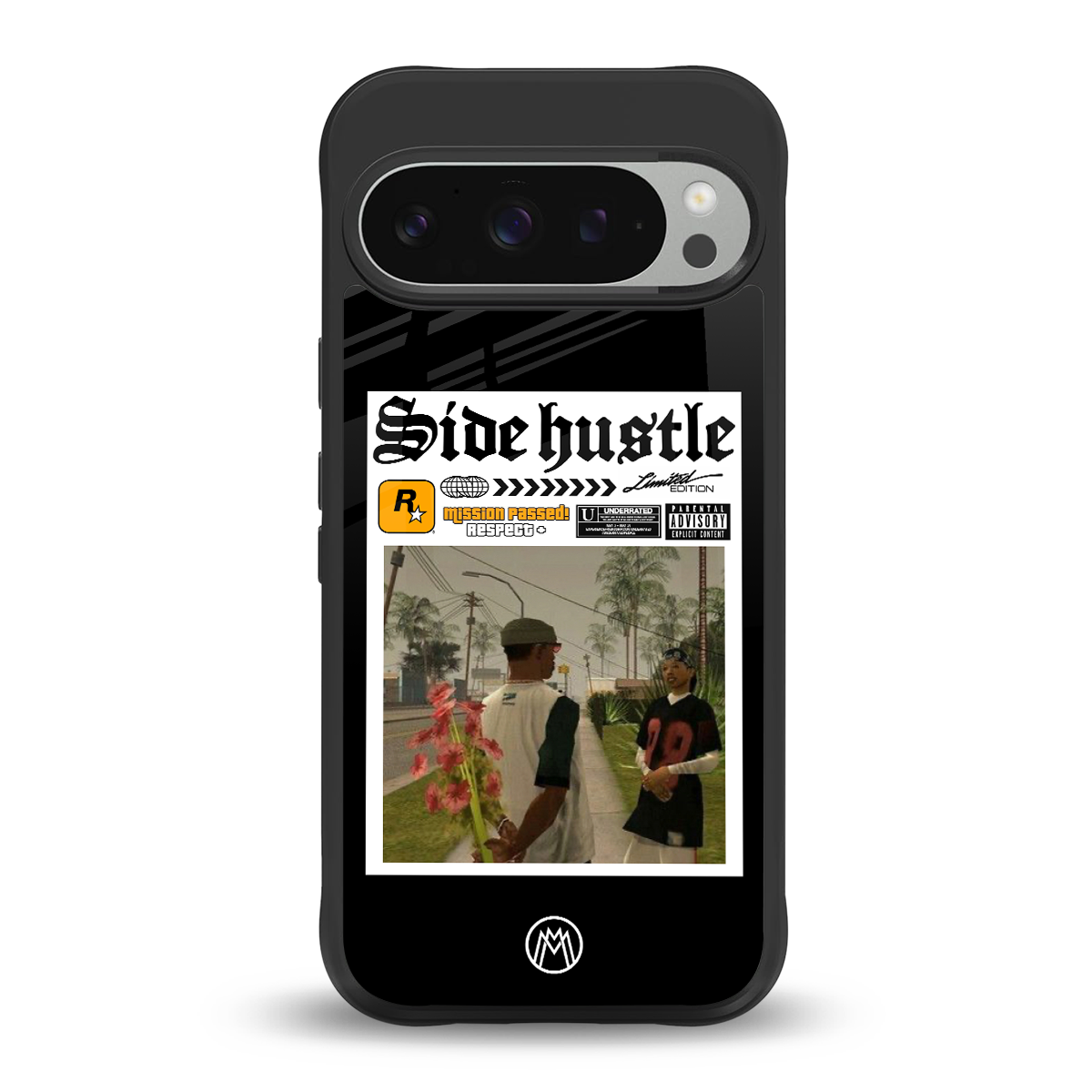 side hustle back phone cover | glass case for google pixel 9 pro xl