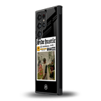 side hustle back phone cover | glass case for samsung galaxy s23 ultra