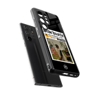 side hustle back phone cover | glass case for samsung galaxy s25 ultra