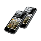 Protective Glass Back Phone Case Compatible with iPhone, Samsung, OnePlus, Pixel & More