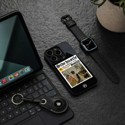 side hustle back phone cover | glass case for iphone 14