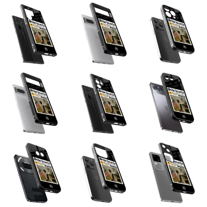 Durable Glass Back Mobile Case for iPhone, Samsung, OnePlus, Google Pixel, Redmi, Vivo, Oppo