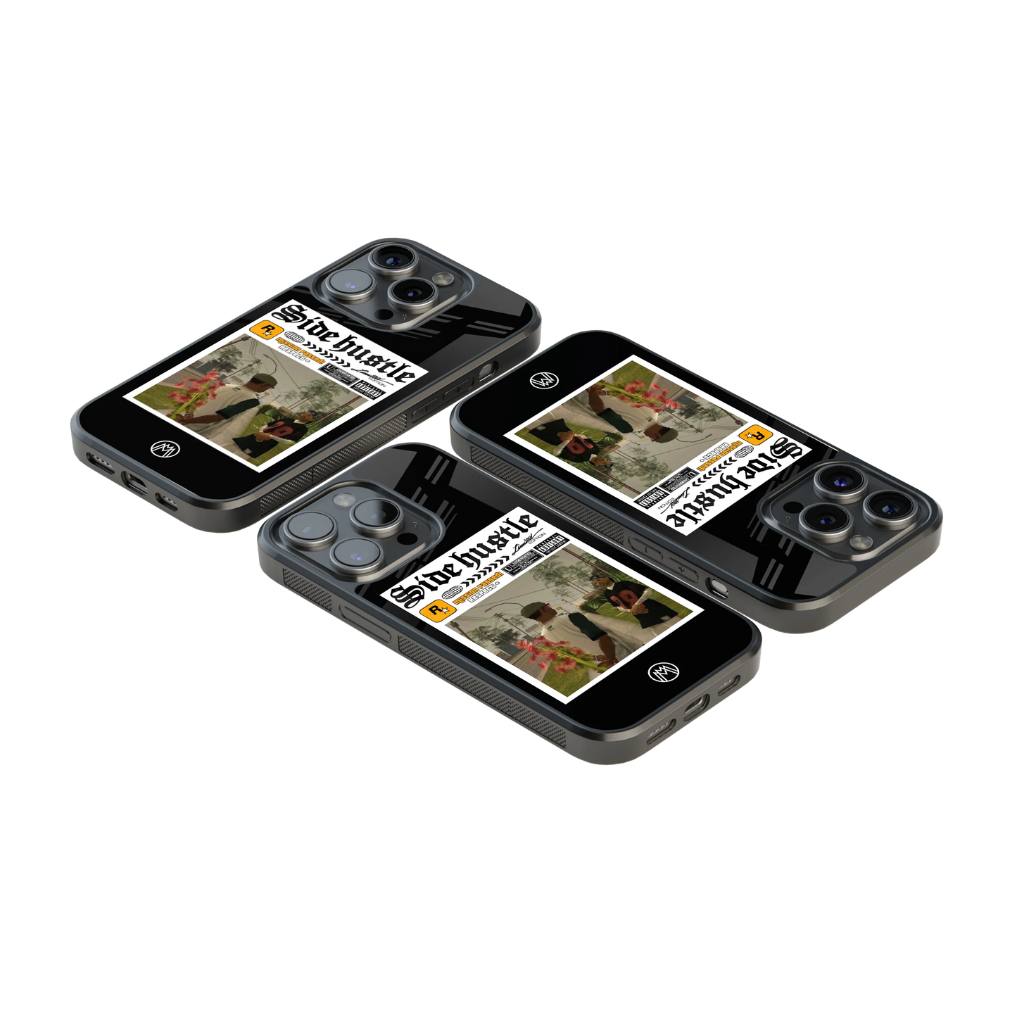 Luxury Glass Back Mobile Cover for iPhone, Samsung Galaxy, OnePlus, Pixel, Redmi & More
