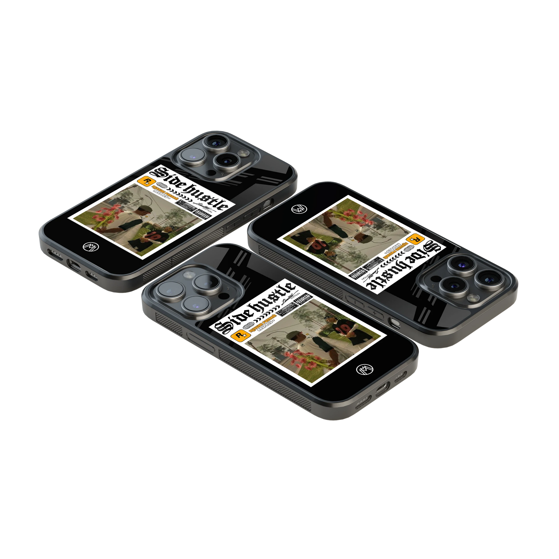 Luxury Glass Back Mobile Cover for iPhone, Samsung Galaxy, OnePlus, Pixel, Redmi & More