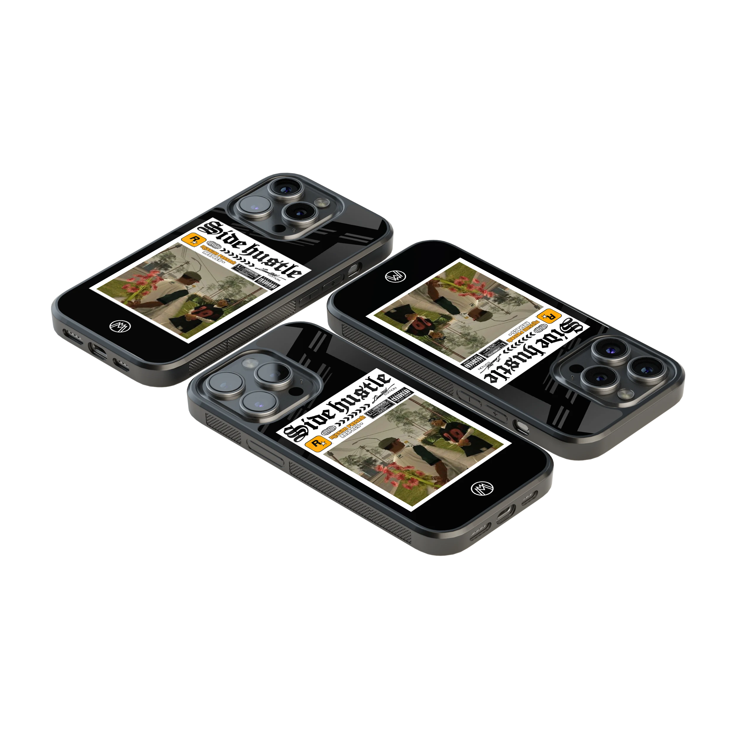 Luxury Glass Back Mobile Cover for iPhone, Samsung Galaxy, OnePlus, Pixel, Redmi & More