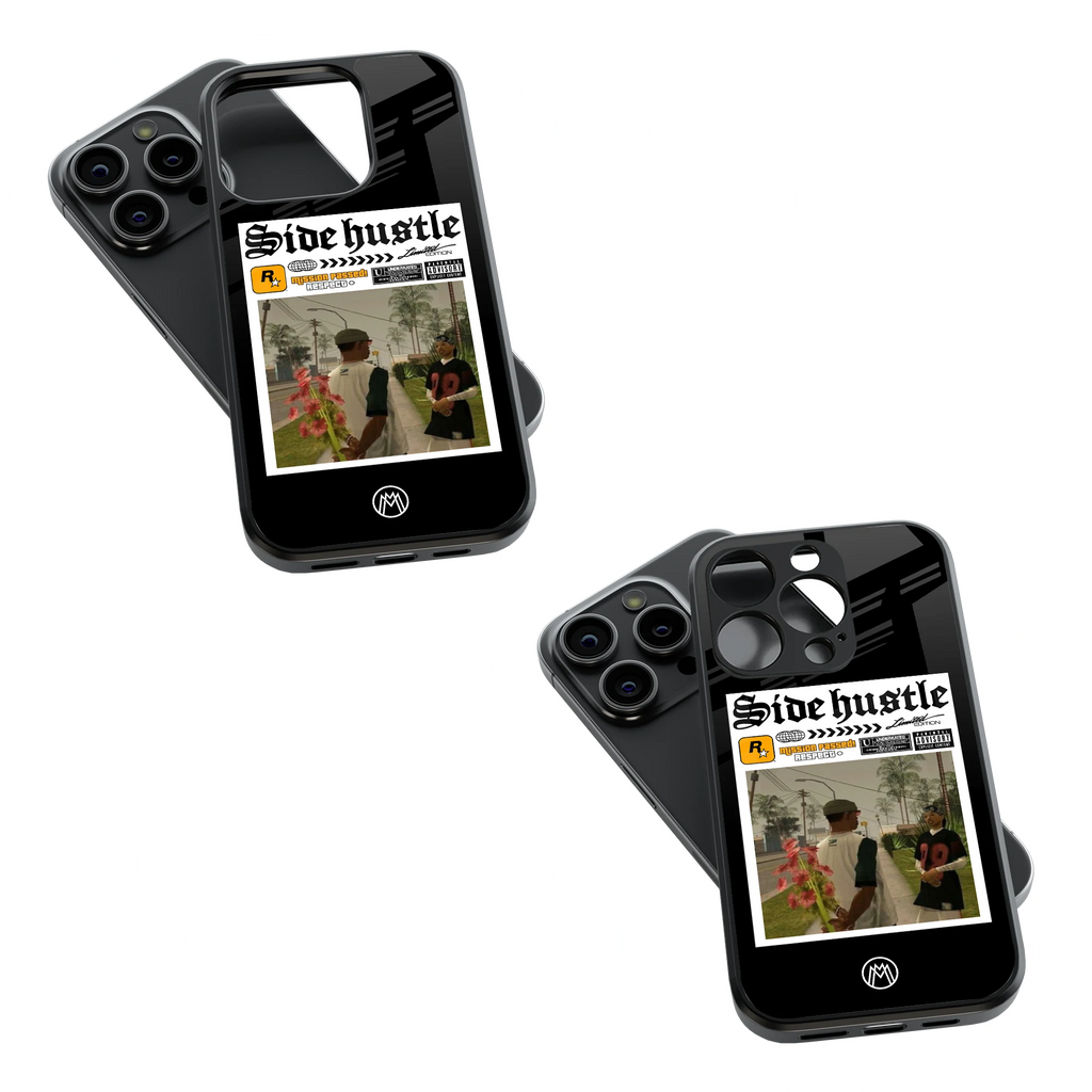 Trendy Glass Back Mobile Case for iPhone, Samsung, Redmi, OnePlus, Google Pixel, Motorola