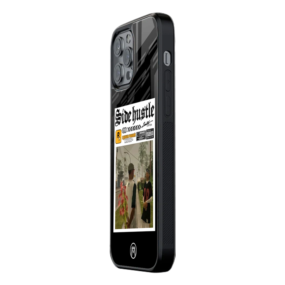 Slim Glass Back Phone Case for Multiple Brands – iPhone, Samsung, Redmi, OnePlus, Oppo, Vivo