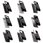 Durable Glass Back Mobile Case for iPhone, Samsung, OnePlus, Google Pixel, Redmi, Vivo, Oppo