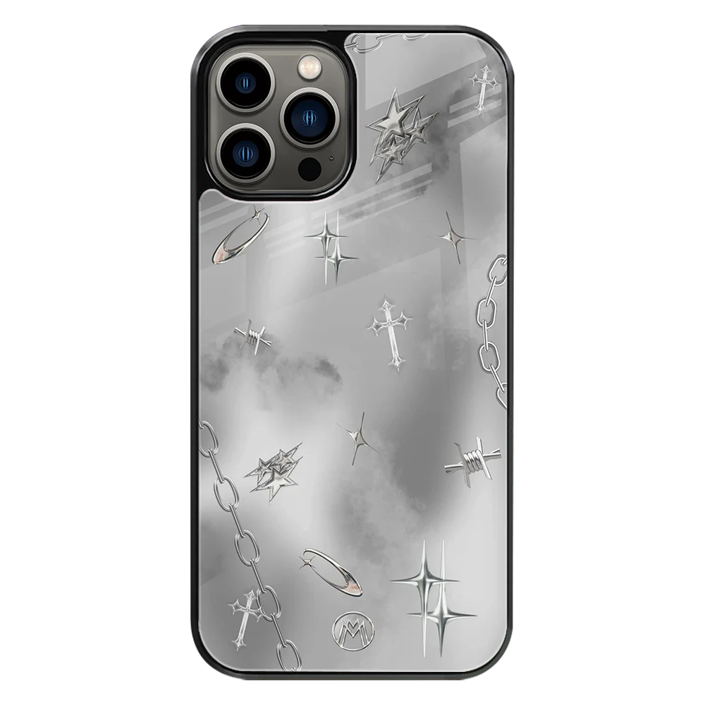 Premium Glass Back Mobile Phone Cover for iPhone, Samsung, OnePlus, Google Pixel, Redmi, Oppo, Vivo & Realme