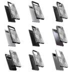 Durable Glass Back Mobile Case for iPhone, Samsung, OnePlus, Google Pixel, Redmi, Vivo, Oppo