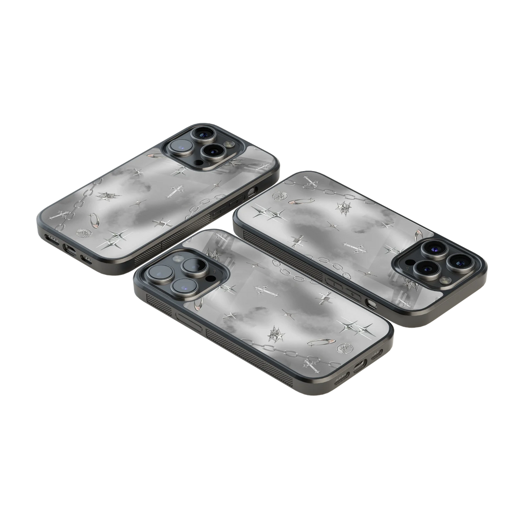 Luxury Glass Back Mobile Cover for iPhone, Samsung Galaxy, OnePlus, Pixel, Redmi & More