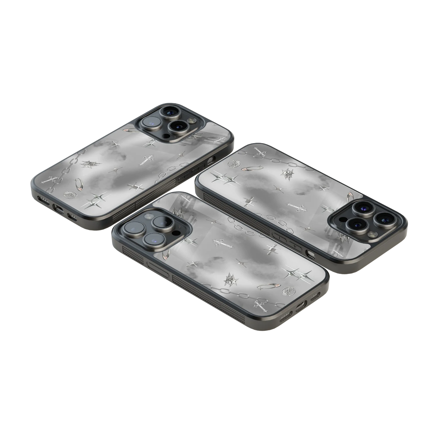 Luxury Glass Back Mobile Cover for iPhone, Samsung Galaxy, OnePlus, Pixel, Redmi & More