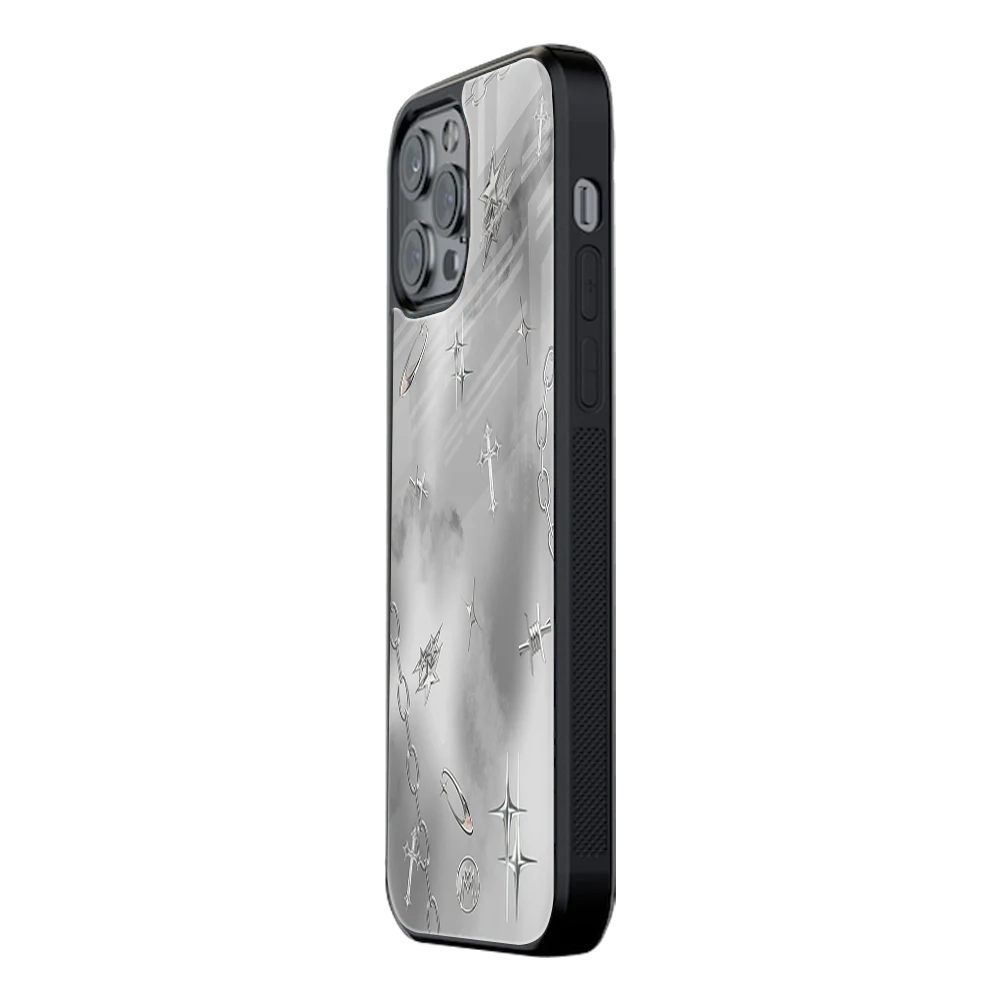 Slim Glass Back Phone Case for Multiple Brands iPhone, Samsung, Redmi, OnePlus, Oppo, Vivo