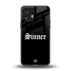 sinner back phone cover | glass case for nothing phone 2