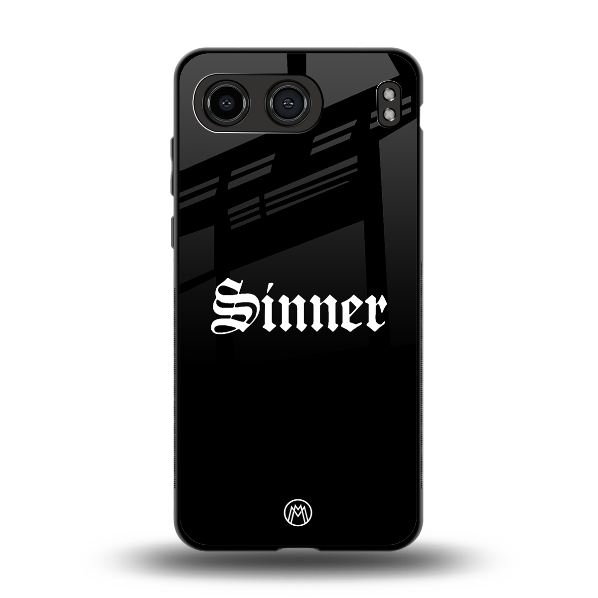 sinner back phone cover | glass case for oneplus nord 4