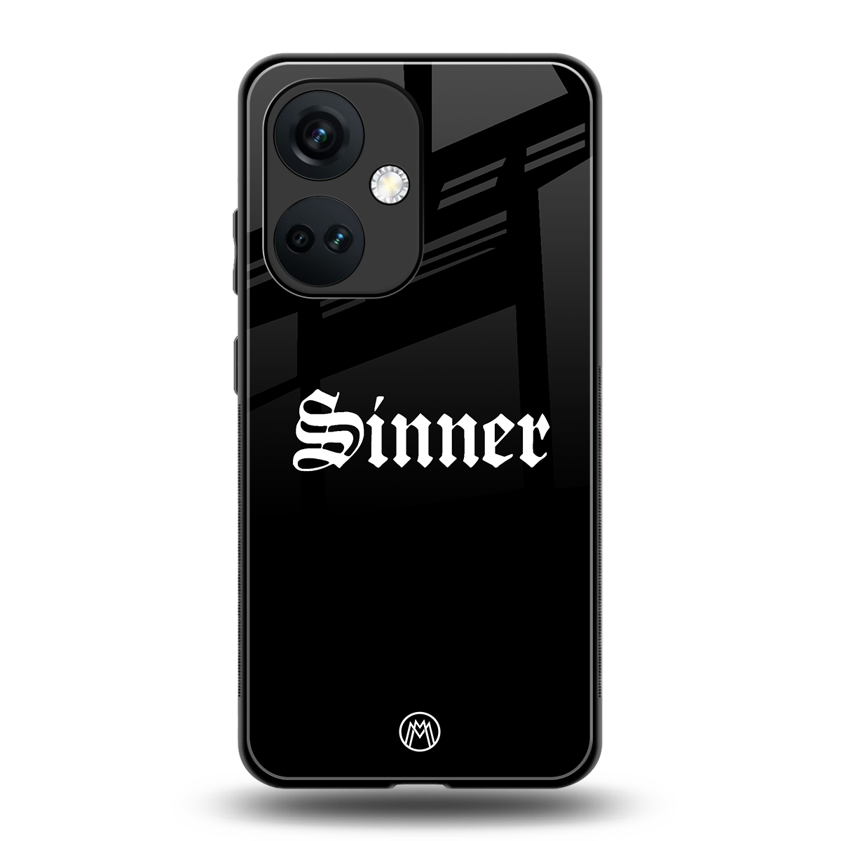 sinner back phone cover | glass case for oneplus nord ce 3