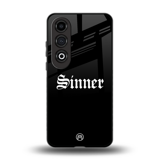 sinner back phone cover | glass case for oneplus nord ce 4