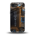 skeleton inside back phone cover | glass case for iphone 16e