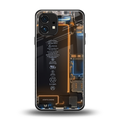 skeleton inside back phone cover | glass case for nothing phone 1