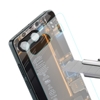 skeleton inside back phone cover | glass case for oneplus nord 4