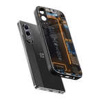skeleton inside back phone cover | glass case for oneplus nord ce 4 lite