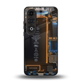 skeleton inside back phone cover | glass case for oneplus nord ce 4