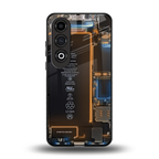 skeleton inside back phone cover | glass case for oneplus nord ce 4