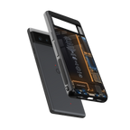 skeleton inside back phone cover | glass case for Google Pixel 6A
