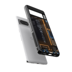 skeleton inside back phone cover | glass case for Google Pixel 8