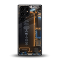 skeleton inside back phone cover | glass case for samsung galaxy s25 ultra