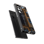 skeleton inside back phone cover | glass case for samsung galaxy s25 ultra