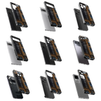 Durable Glass Back Mobile Case for iPhone, Samsung, OnePlus, Google Pixel, Redmi, Vivo, Oppo
