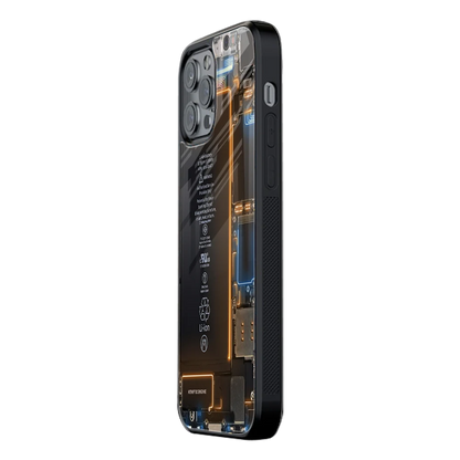 Slim Glass Back Phone Case for Multiple Brands – iPhone, Samsung, Redmi, OnePlus, Oppo, Vivo