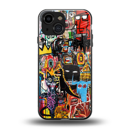 sketch book back phone cover | glass case for iphone 13 mini