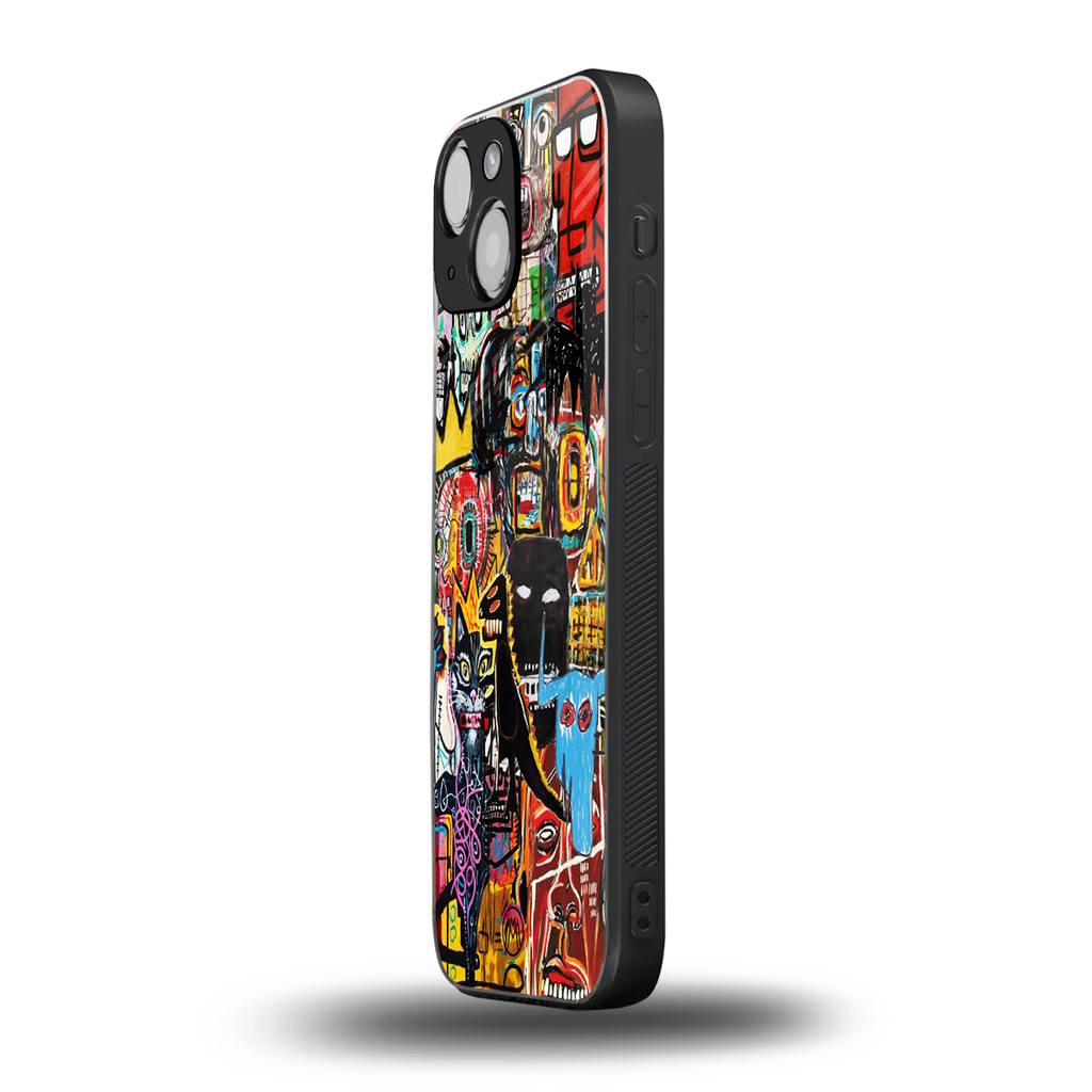 sketch book back phone cover | glass case for iphone 13 mini