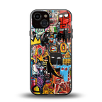 sketch book back phone cover | glass case for iphone 13